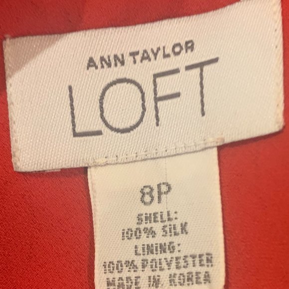 ANN TAYLOR Loft Silk Skirt - Picture 4 of 4